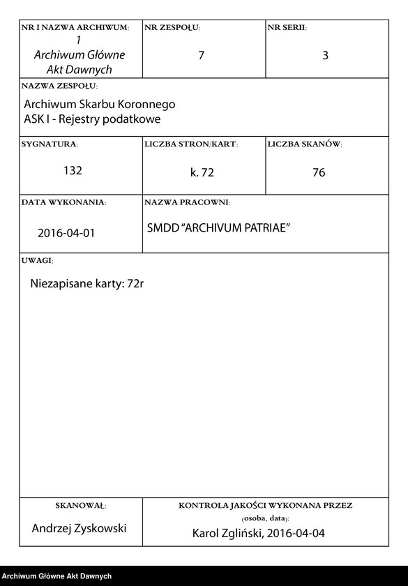 image.from.unit.number "Perceptarz ex coaequatione sejmu 1649 warszawskiego i poborów uchwalonych."