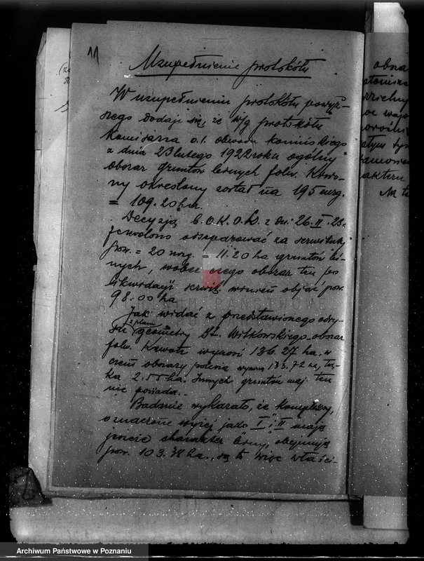 Obraz 15 z jednostki "Majątek Krwony powiat kolski /nadzór nad gospodarką leśną/"