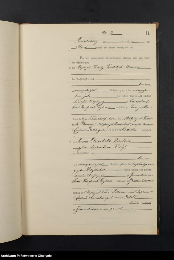 image.from.unit.number "Heiraths-Neben-Register Nr 1 - 8"