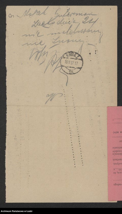 Obraz 11 z jednostki "Moszek Gutman – drobra sprzedaż manufaktury półwełnianej"