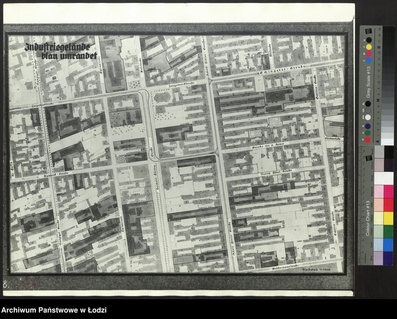 Obraz 1 z jednostki "Industriegelände blau umrandet"