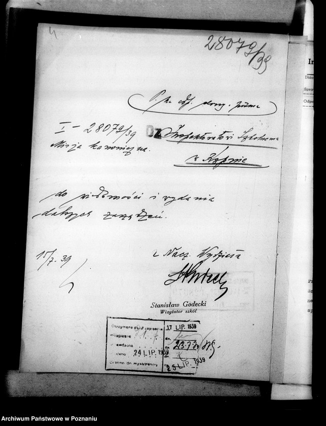 Obraz 8 z jednostki "Inspektorat Szkolny- Kępno [korespondencja różna]"