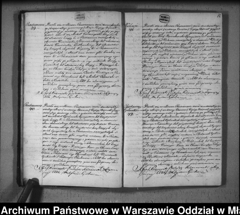 image.from.unit.number "Akta urodzeń, małżeństw i zgonów"