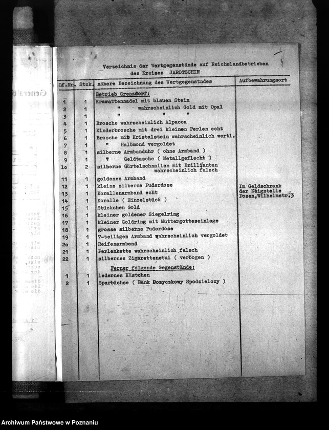 Obraz 8 z jednostki "Sprawozdania i korespondencja w sprawie rejestracji dzieł sztuki na terenie Kraju Warty"