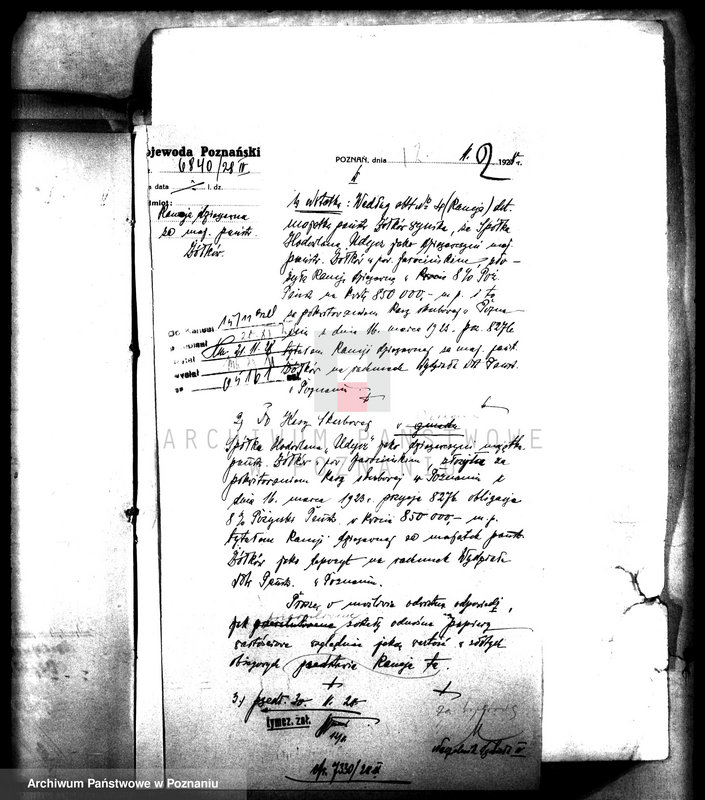 Obraz 6 z jednostki "Kaucja dzierżawna majątku państwowego Żółków"