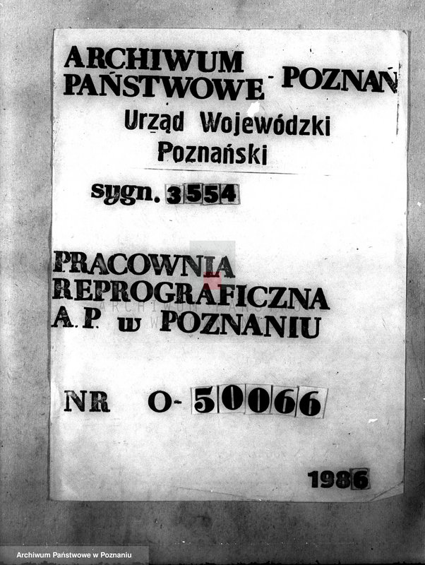 Obraz 1 z jednostki "Las gromady Belęcin-Nowy powiat leszczyński"
