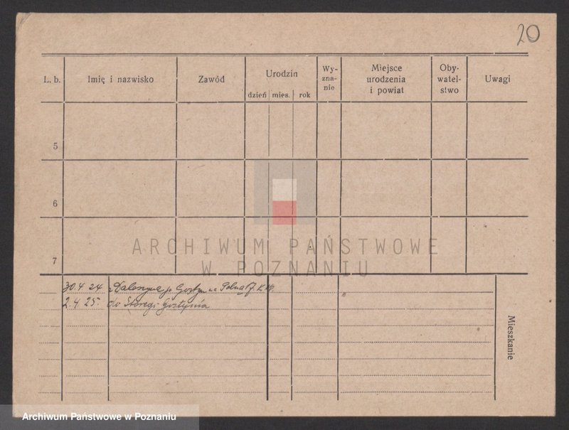 Obraz 20 z jednostki "Jankowski (wdowy i samotni mężczyźni)"