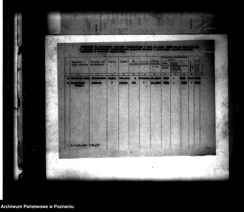 Obraz 12 z jednostki "Majątek Jankowo Ludwiniec powiatu mogileńskiego parcelacja"