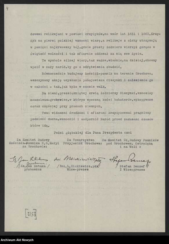 image.from.unit.number "Komitet Główny Budowy Pomników pod Grochowem, Ostrołęką i na Woli; L.4"