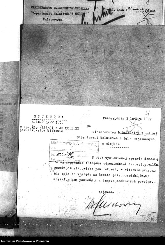 Obraz 8 z jednostki "Pow. lekarz Weterynaryjny Witkowo"