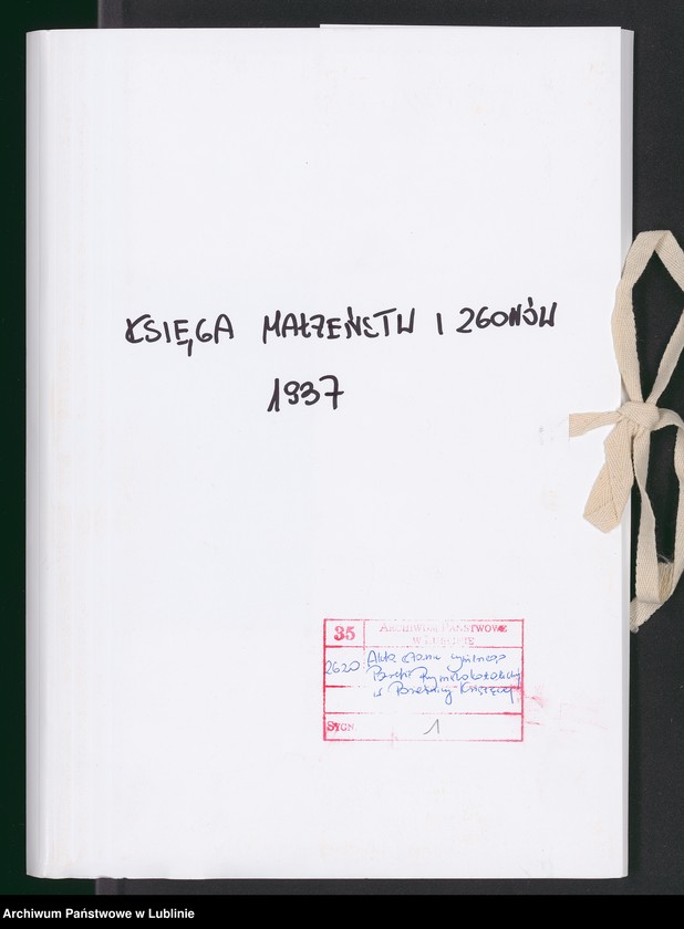 image.from.unit.number "Księga małżeństw i zgonów"