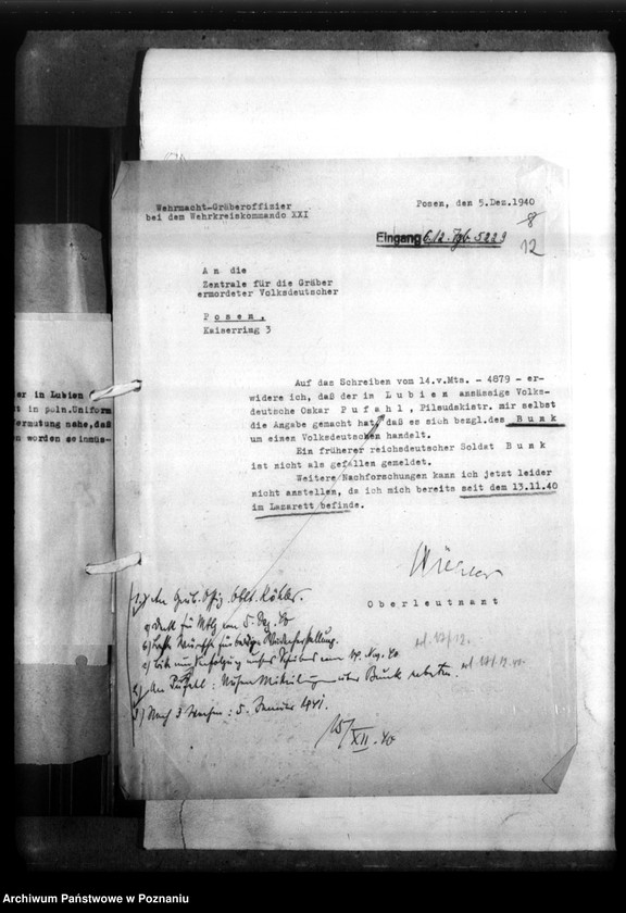 Obraz 16 z jednostki "Ernst Bunk aus Klein Rybno, Kreis Gnesen (Gniezno)"