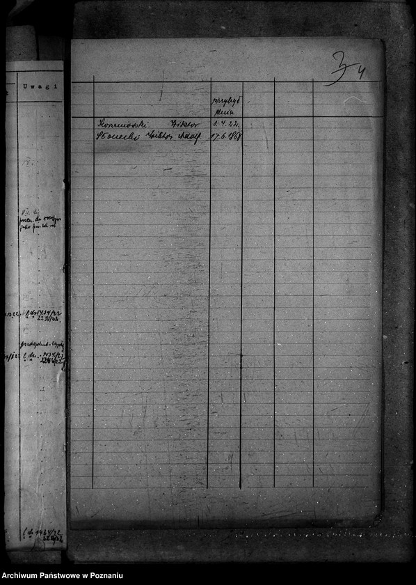 Obraz 8 z jednostki "Sprawy osobowe. Sprawozdania miesięczne stanu personelu departamentu"