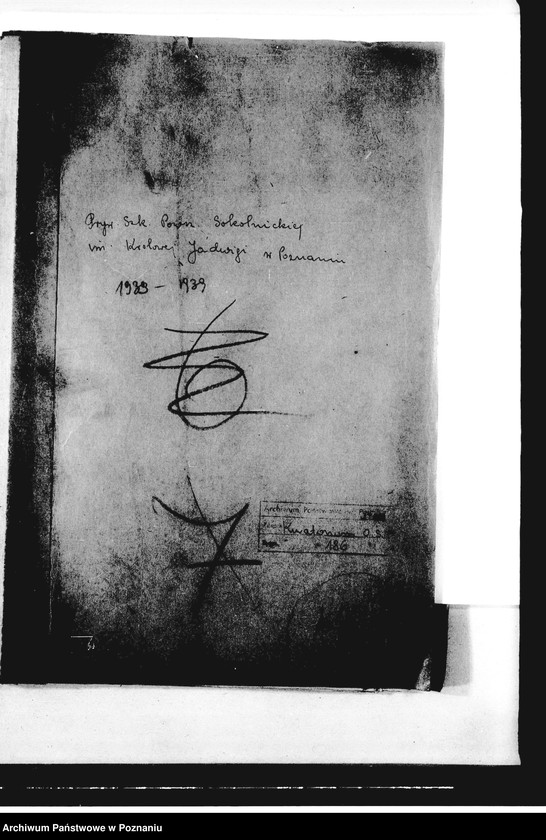 Obraz 4 z jednostki "Prywatna Szkoła Powszechna Sokolnickiej imienia Królowej Jadwigi w Poznaniu"