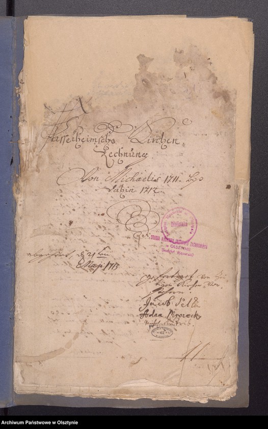 image.from.unit.number "Passenheimsche Kirchen Rechnung"