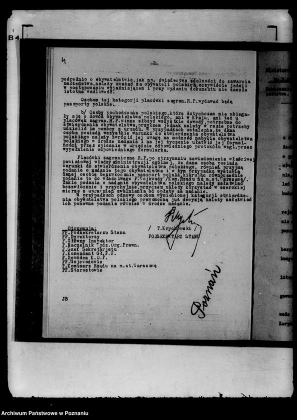 Obraz 8 z jednostki "Zbiór ogólników i zarządzeń Ministerstwa Spraw Wewnętrznych"