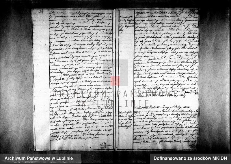 image.from.unit.number "[Księga wpisów biskupa chełmskiego Teodozjusza Rostockiego] 1784 - 1787 Akta za szczęśliwych rządów - - Porfiriusza Skarbka Ważyńskiego nominata biskupa chełmskiego i bełskiego oraz z całą jurysdykcją administratora zaczęte [s.152] 1787-1791"