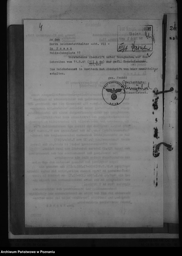 Obraz 8 z jednostki "Amtsgericht Jutroschin - Jutrosin"