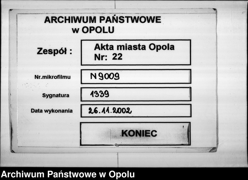 Obraz 14 z jednostki "Acta des Magistrats zu Oppeln betreffend die verlangte Zurückverlegung der Landwehr - Inspection von Neisse nach Oppeln und Ausmittelung der Quartiere für dieselbe Vol. I 1817"