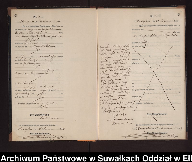 image.from.unit.number "Sterbe-Neben-Register des Preussischen Standes-Amtes Gr. Konopken Kreis Loetzen"