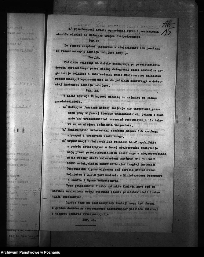 Obraz 19 z jednostki "Obrót zwierzętami [bydłem] ogólne sprawy"