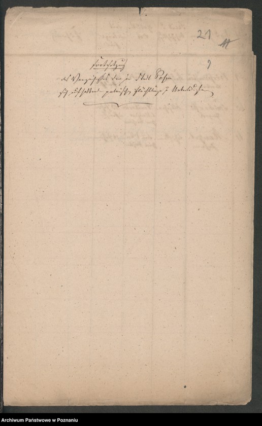 Obraz 15 z jednostki "Verzeichnis der in der Stadt Posen sich aufhaltenden polnischen Flüchtlinge und Überläufer"