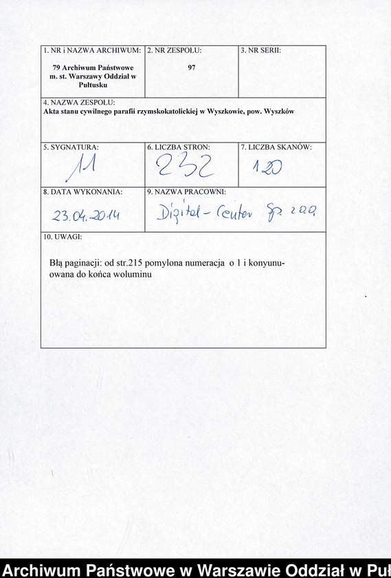 image.from.unit.number "Akta urodzeń, małżeństw, zgonów"
