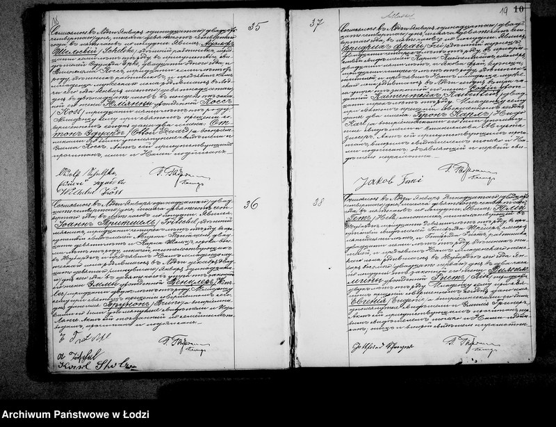 Obraz 14 z jednostki "Akta urodzeń"