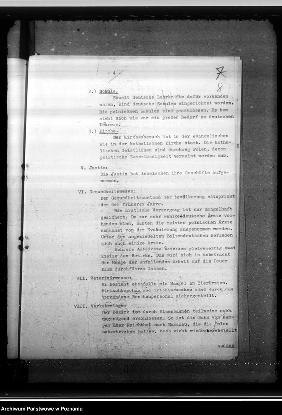 Obraz 12 z jednostki "Lageberichte des Regierungspräsidenten, Kalisch"