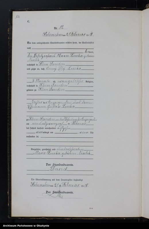 image.from.unit.number "Sterbe-Neben-Register Nr 1 - 223"