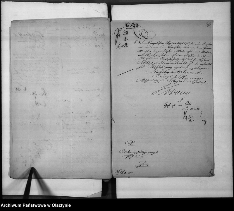 image.from.unit.number "Disciplinar-Untersuchung gegen den Lehrer Schley [Johann Gottlieb] zu Bommelsvitte Kreis memel"