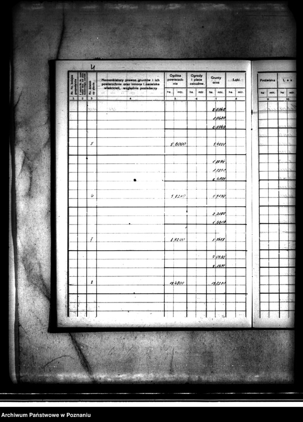 Obraz 9 z jednostki "Rejestr pomiarowy majątku Kaliska powiatu konińskiego"