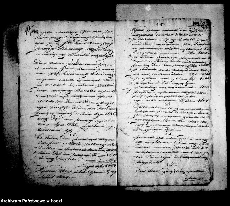 Obraz 17 z jednostki "Akta tyczące się urządzenia bielnika 1824"