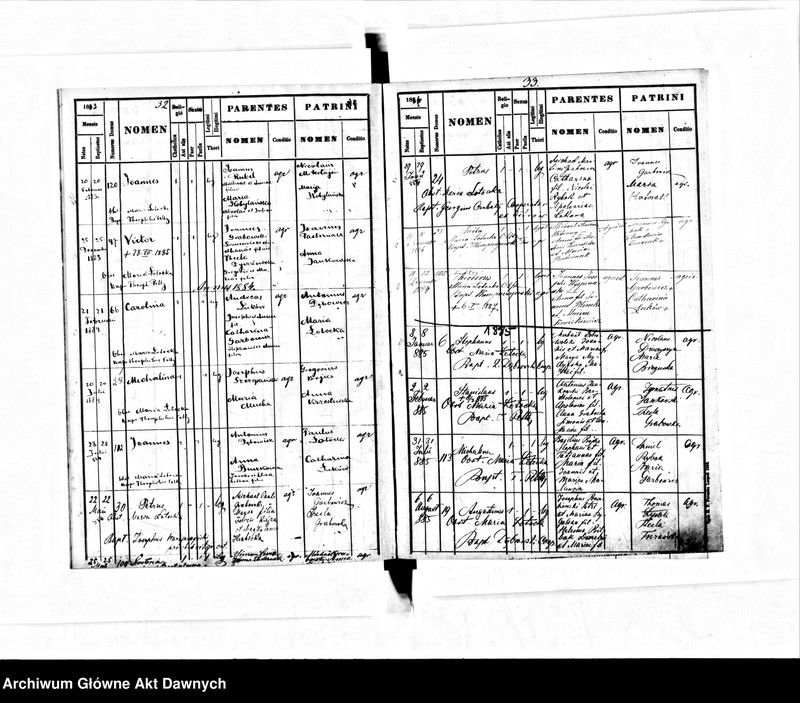 image.from.unit.number "Parafia: Baworów. Dekanat: Tarnopol. Księga metrykalna urodzeń tylko dla wsi Skomorochy. Tom II."