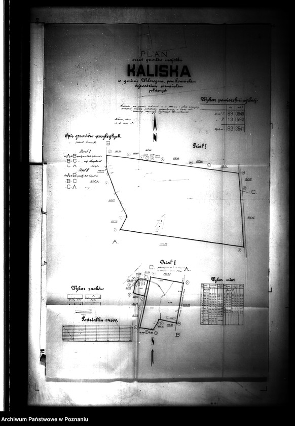 Obraz 9 z jednostki "Rejestr pomiarowy części gruntów majątku Kaliska"