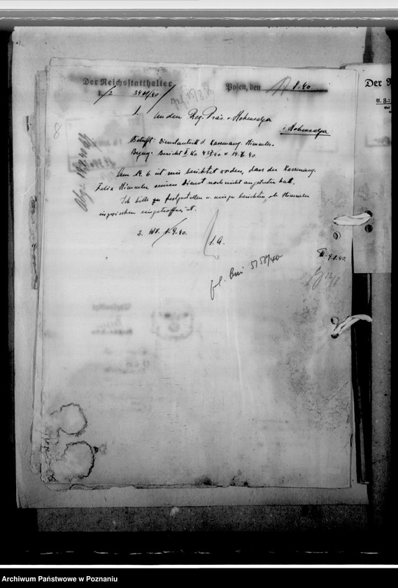 Obraz 12 z jednostki "Nazwiska 15 urzędników, ubiegających się o zatrudnienie w Kraju Warty"