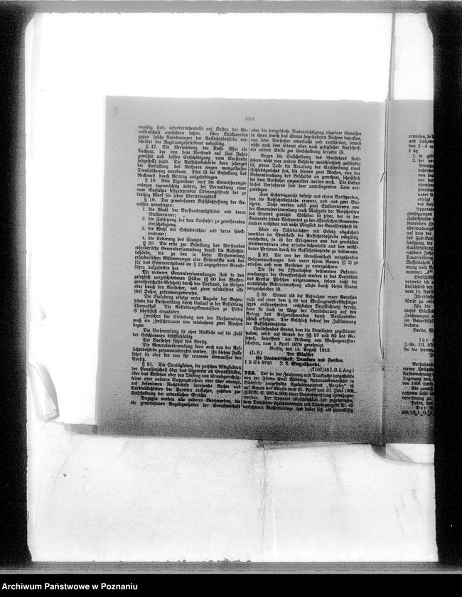 Obraz 11 z jednostki "Die Draenage-Genossenschaft Thomashof Kreis Pleschen Tomaszewo"