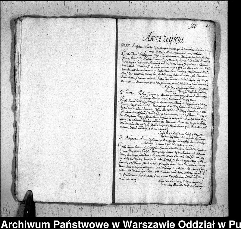 image.from.unit.number "Akta urodzeń, małżeństw i zgonów"