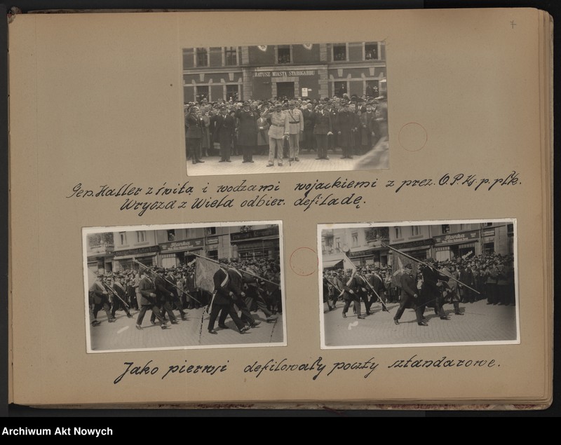 image.from.unit.number "Za wolność. Uroczystości 10-lecia istnienia Towarzystwa Powstańców i Wojaków w Starogardzie. Album fotografii ofiarowany Józefowi Hallerowi"