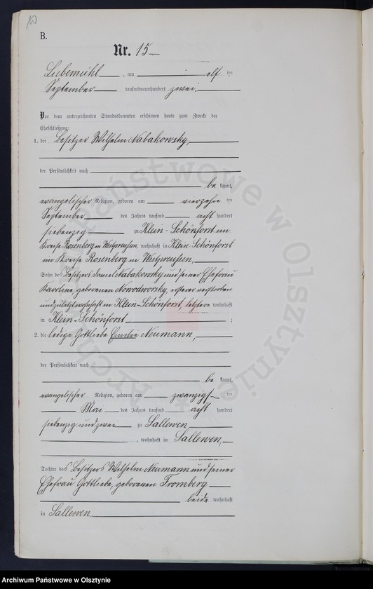 image.from.unit.number "Heiraths-Neben-Register Nr 1 - 29"