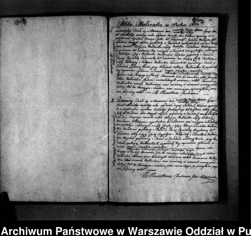 image.from.unit.number "Akta urodzeń, małżeństw i zgonów"