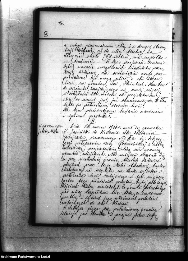 Obraz 10 z jednostki "[Protokoły posiedzeń członków Sekcji]"