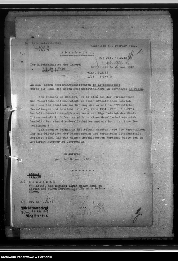 Obraz 5 z jednostki "Vororthahn und Strassenbahn - Litzmannstadt (Łódź)"