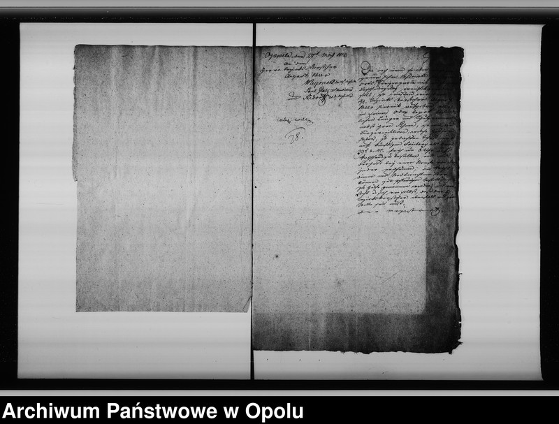 image.from.unit.number "Acta von Organisirung einer Bürgergarde bey der Stadt Oppeln Vol. No 1 de anno 1812"