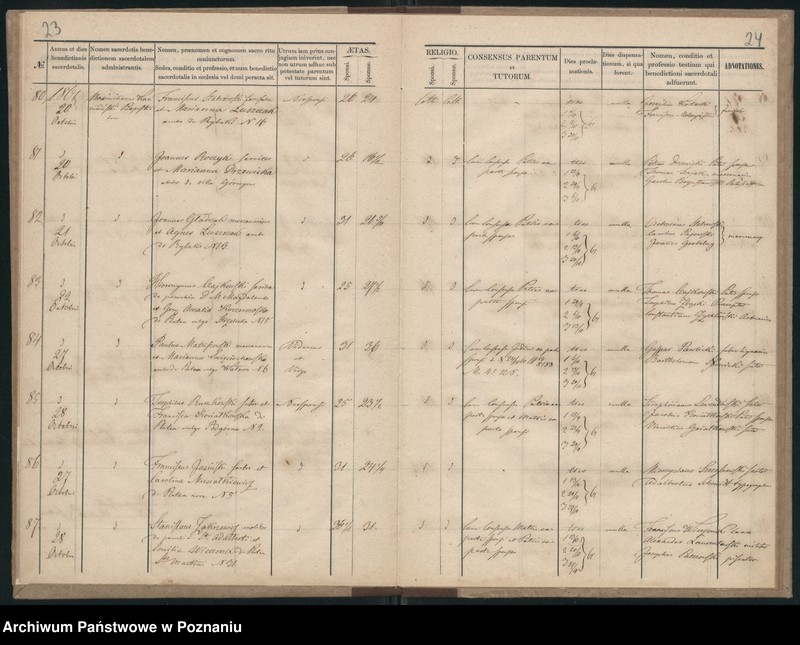 Obraz 16 z jednostki "Księga małżeństw"