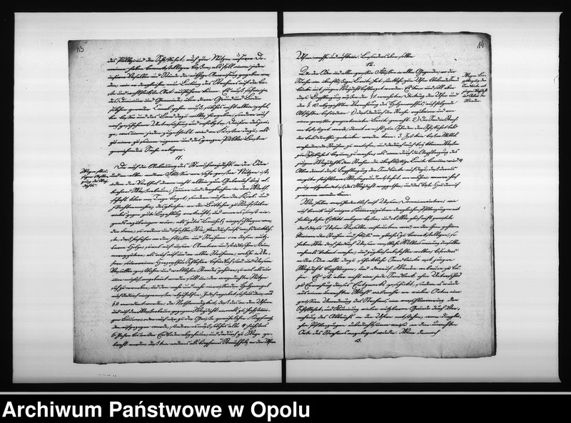 Obraz 12 z jednostki "Acta des Magistrats zu Oppeln betreffend Ufer-Ward und Hegungs-Ordnung"