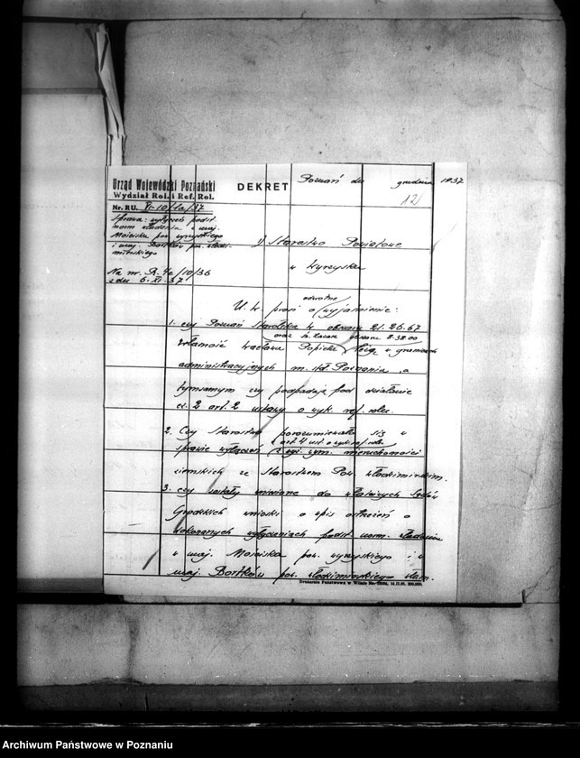 Obraz 16 z jednostki "Ustalenie podstawowych norm władania majątkiem Mościska powiat wyrzyskiego"