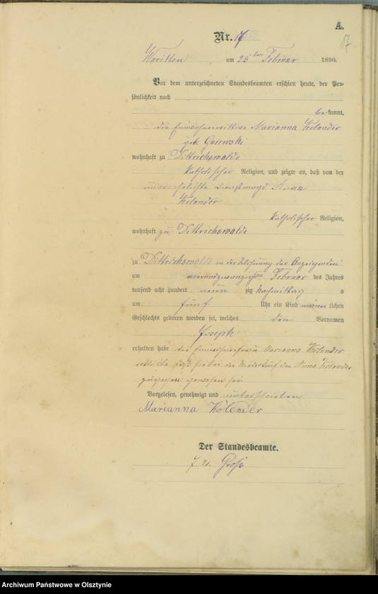 image.from.unit.number "Geburts-Haupt-Register Nr 1 - 80"