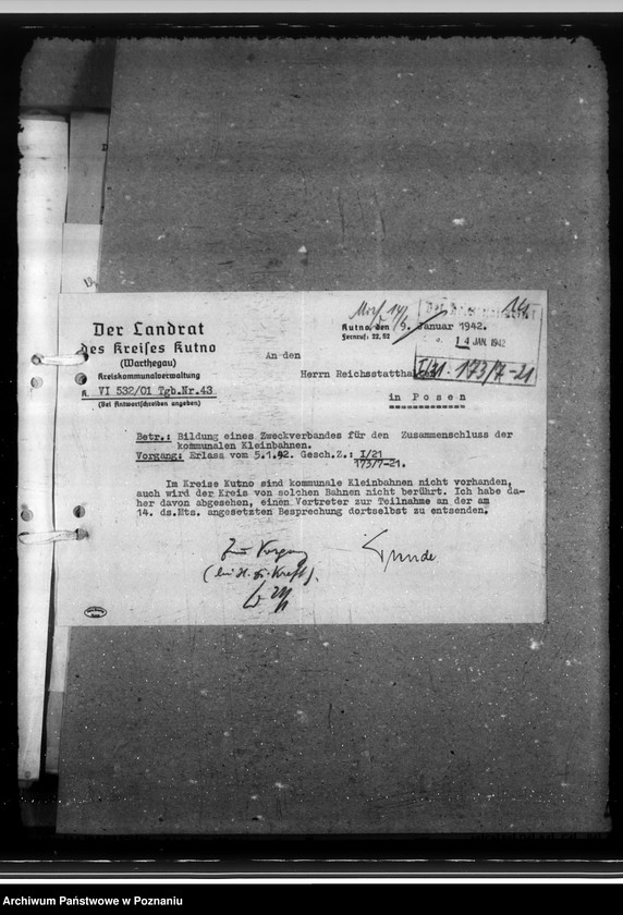 Obraz 18 z jednostki "Zweckverband "Gaubahnen Wartheland" Band II"