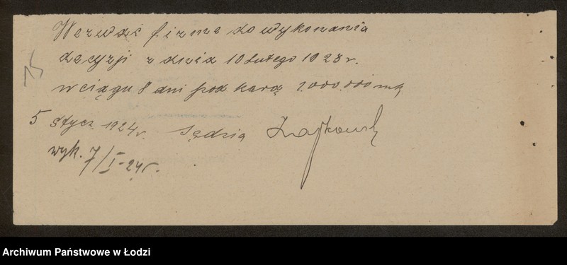 Obraz 17 z jednostki "Markulies i Manela- Przemysł Fornierów i Dykt Klejonych"